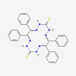 6,7,13,14-Tetraphenyl-1,2,4,5,8,9,11,12-octaazacyclotetradeca-5,7,12,14-tetraene-3,10-dithione