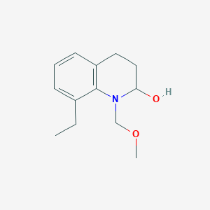 8-Ethyl-1-(methoxymethyl)-1,2,3,4-tetrahydroquinolin-2-ol