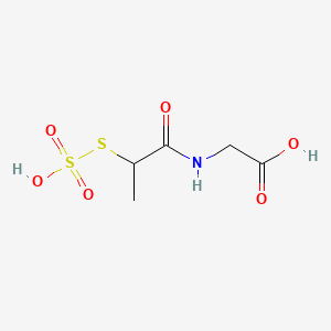 Glycine, N-[1-oxo-2-(sulfothio)propyl]-