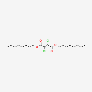 molecular formula C20H34Cl2O4 B14333130 Dioctyl 2,3-dichlorobut-2-enedioate CAS No. 103521-56-8