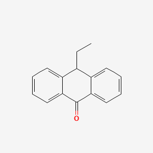 molecular formula C16H14O B14333179 10-Ethylanthracen-9(10H)-one CAS No. 108617-91-0