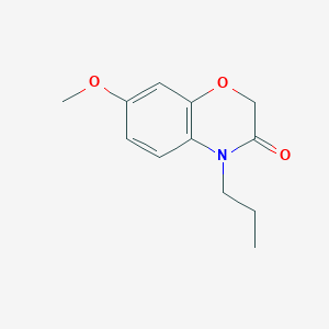 7-Methoxy-4-propyl-2H-1,4-benzoxazin-3(4H)-one