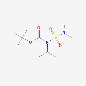 molecular formula C9H20N2O4S B1433326 tert-butyl N-isopropyl-N-methylsulfamoylcarbamate CAS No. 958002-25-0