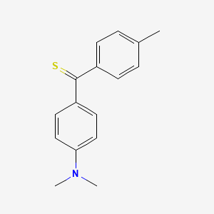 [4-(Dimethylamino)phenyl](4-methylphenyl)methanethione