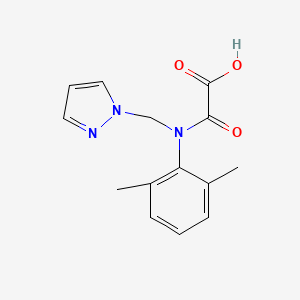 molecular formula C14H15N3O3 B1433339 metazachlor OXA CAS No. 1231244-60-2