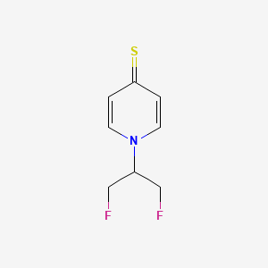 1-(1,3-Difluoropropan-2-yl)pyridine-4(1H)-thione