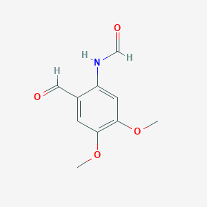 N-(2-Formyl-4,5-dimethoxyphenyl)formamide