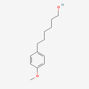 molecular formula C13H20O2 B14333509 6-(4-Methoxyphenyl)hexan-1-OL CAS No. 102831-36-7