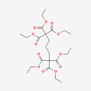 Hexaethyl pentane-1,1,1,5,5,5-hexacarboxylate