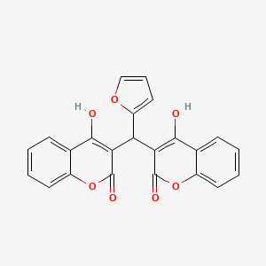 3,3'-(furan-2-ylmethanediyl)bis(4-hydroxy-2H-chromen-2-one)