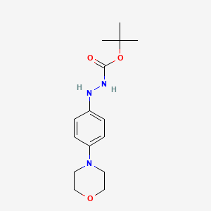N'-(4-Morpholin-4-yl-phenyl)-hydrazinecarboxylic acid tert-butyl ester