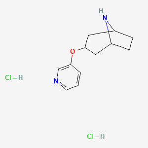 3-(Pyridin-3-yloxy)-8-azabicyclo[3.2.1]octane dihydrochloride