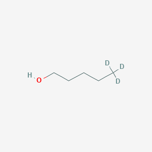 molecular formula C5H12O B1433369 N-Pentyl-5,5,5-D3 alcohol CAS No. 64118-19-0