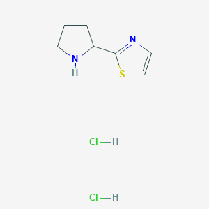 2-Pyrrolidin-2-yl-thiazole dihydrochloride