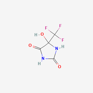 5-Hydroxy-5-(trifluoromethyl)imidazolidine-2,4-dione