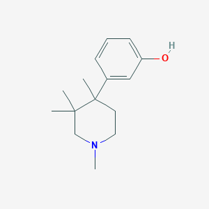 3-(1,3,3,4-Tetramethylpiperidin-4-yl)phenol