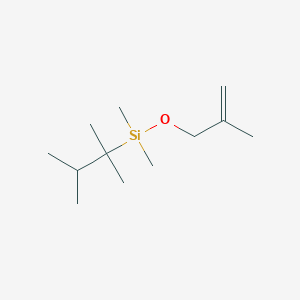 Silane, dimethyl[(2-methyl-2-propenyl)oxy](1,1,2-trimethylpropyl)-