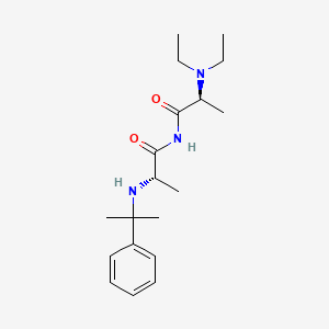 N,N-Diethyl-L-alanyl-N-(1-methyl-1-phenylethyl)-L-alaninamide