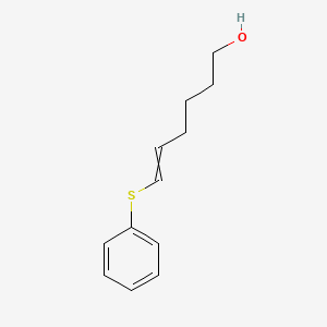 6-(Phenylsulfanyl)hex-5-EN-1-OL