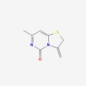 5H-Thiazolo[3,2-c]pyrimidin-5-one, 2,3-dihydro-7-methyl-3-methylene-