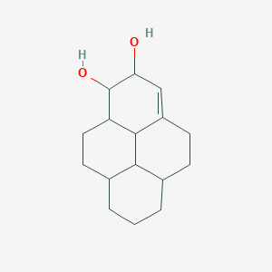 1,2,4,5,5a,6,7,8,8a,9,10,10a,10b,10c-Tetradecahydropyrene-1,2-diol