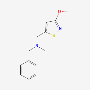 3-Methoxy-N-methyl-N-(phenylmethyl)-5-isothiazolemethanamine