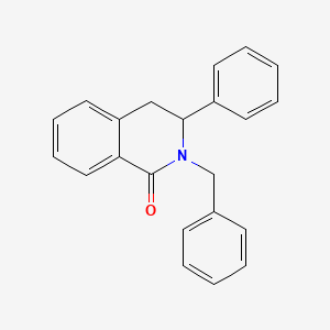 2-Benzyl-3-phenyl-3,4-dihydroisoquinolin-1(2H)-one