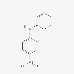 Benzenamine, N-2-cyclohexen-1-yl-4-nitro-