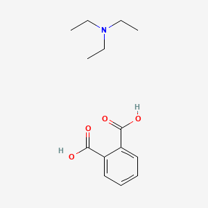 N,N-diethylethanamine;phthalic acid