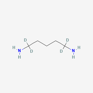 molecular formula C5H14N2 B1433446 1,5-Pentane-1,1,5,5-D4-diamine CAS No. 95596-35-3
