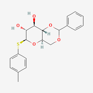 molecular formula C20H22O5S B1433451 4-Methylphenyl 4,6-O-benzylidene-b-D-thioglucopyranoside CAS No. 868241-49-0
