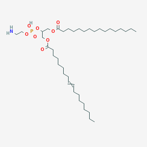 molecular formula C39H76NO8P B1433452 1-油酰-3-棕榈酰-rac-甘油-2-磷酸乙醇胺 CAS No. 1035010-98-0