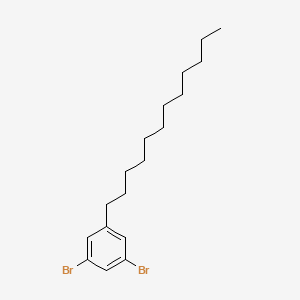molecular formula C18H28Br2 B1433453 1,3-Dibromo-5-dodecylbenzene CAS No. 231606-27-2