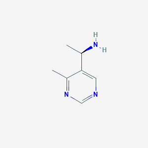(1R)-1-(4-methylpyrimidin-5-yl)ethan-1-amine