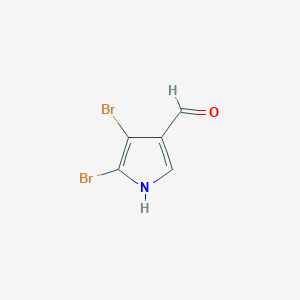 4,5-dibromo-1H-pyrrole-3-carbaldehyde