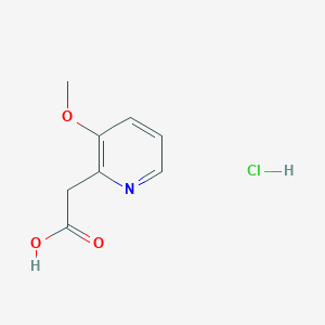 2-(3-Methoxypyridin-2-yl)acetic acid hydrochloride