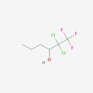 2,2-Dichloro-1,1,1-trifluorohexan-3-ol