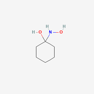 1-(Hydroxyamino)cyclohexan-1-ol