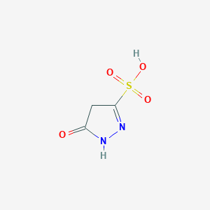 5-Oxo-4,5-dihydro-1H-pyrazole-3-sulfonic acid