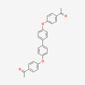 1,1'-[[1,1'-Biphenyl]-4,4'-diylbis(oxy-4,1-phenylene)]di(ethan-1-one)