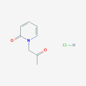 1-(2-Oxopropyl)-1,2-dihydropyridin-2-one hydrochloride