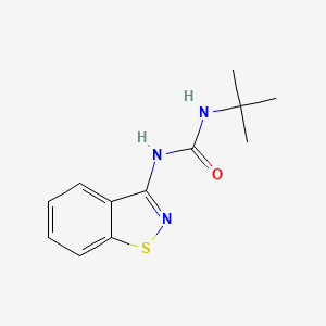 Urea, 3-(1,2-Benzothiazol-3-yl)-1-tert-butyl-