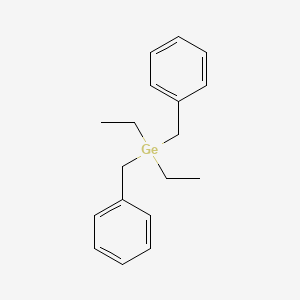 molecular formula C18H24Ge B14335008 Dibenzyl(diethyl)germane CAS No. 109021-78-5