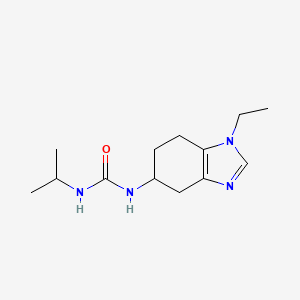 N-(1-Ethyl-4,5,6,7-tetrahydro-1H-benzimidazol-5-yl)-N'-(1-methylethyl)urea