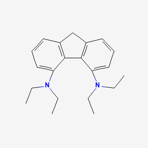 N~4~,N~4~,N~5~,N~5~-Tetraethyl-9H-fluorene-4,5-diamine