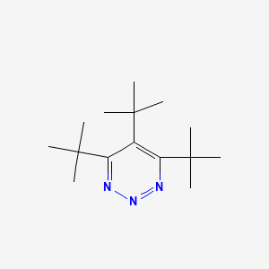 4,5,6-Tri-tert-butyl-1,2,3-triazine