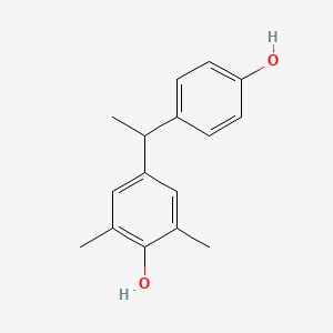 4-[1-(4-Hydroxyphenyl)ethyl]-2,6-dimethylphenol