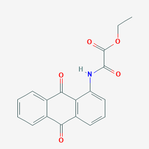 Ethyl 2-[(9,10-dioxoanthracen-1-yl)amino]-2-oxoacetate