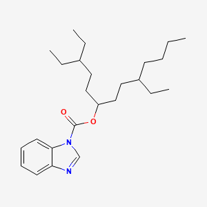 3,9-Diethyltridecan-6-yl 1H-benzimidazole-1-carboxylate