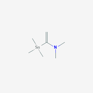 N,N-Dimethyl-1-(trimethylstannyl)ethen-1-amine